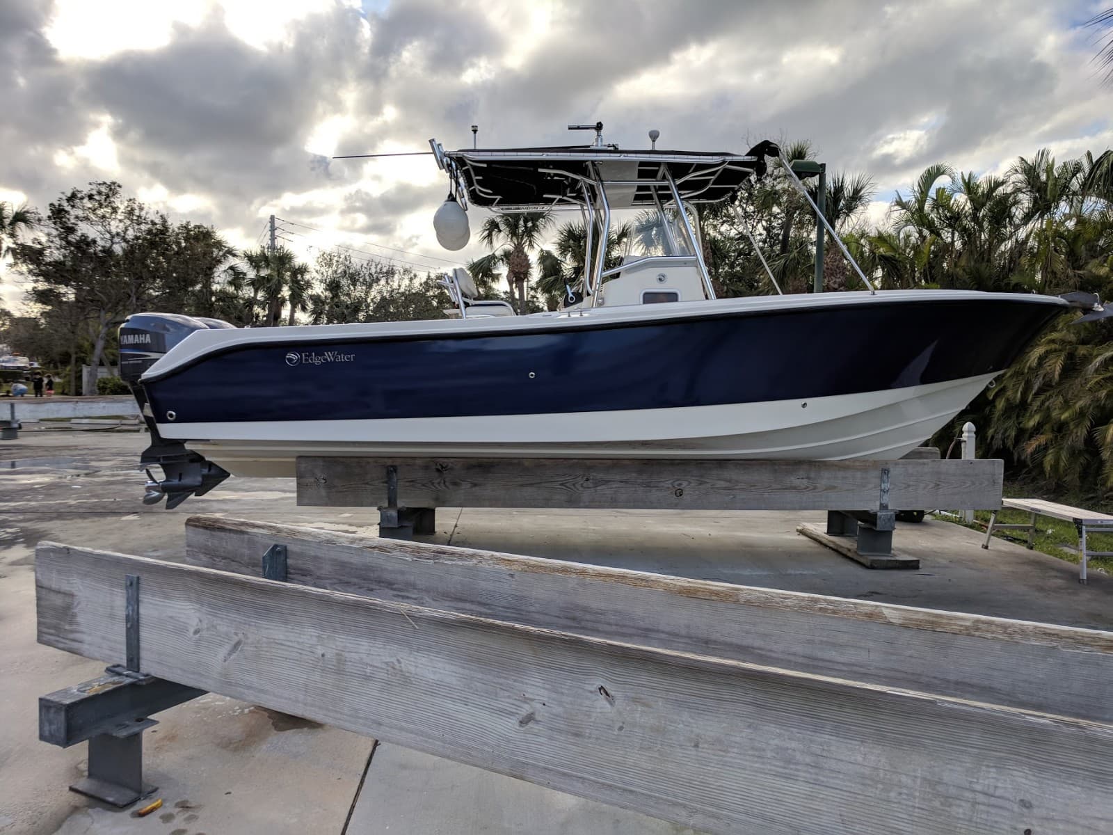 Commercial boat fleet wraps in Miami with company branding