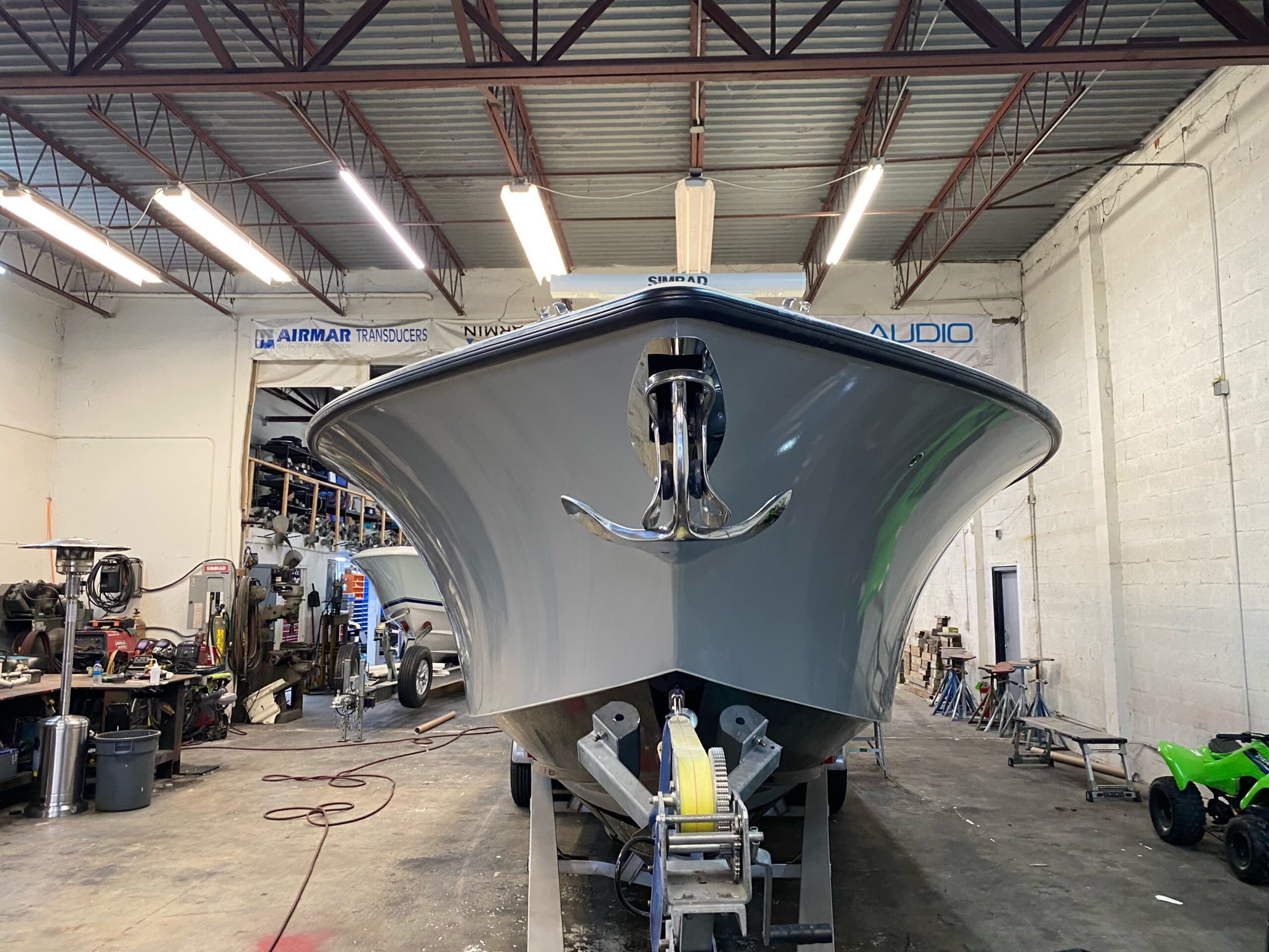 Florida fishing boat wrap transformation in Fort Lauderdale